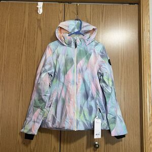 NWT Obermeyer Girl’s XL (18) Rylee Print Jacket Snow Ski Coat